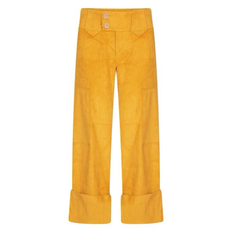 Cargo Pant Ochre Cord