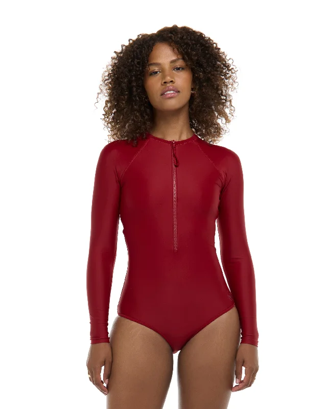 Smoothies Chanel One-Piece Swimsuit - Cranberry